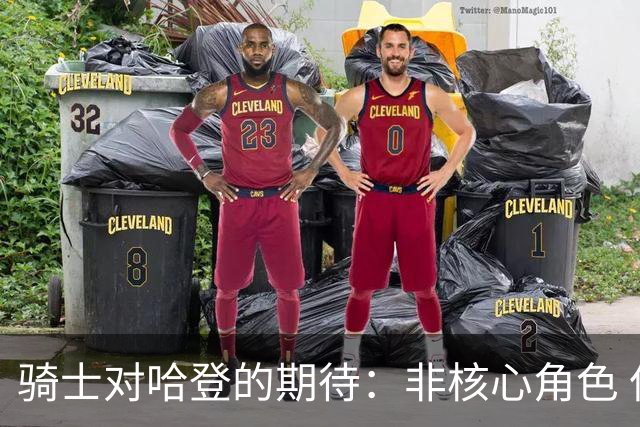 骑士对哈登的期待：非核心角色 但至关重要
